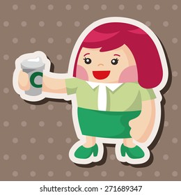 business people theme elements vector,eps
