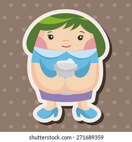 business people theme elements vector,eps