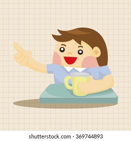 business people theme elements vector,eps