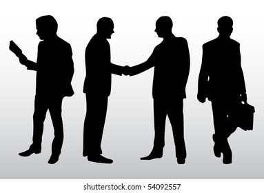 Business people vector