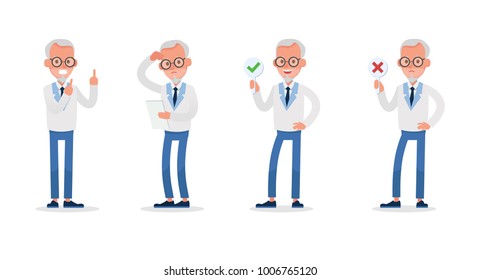 business people vector character design 