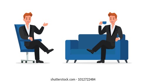 business people vector character design