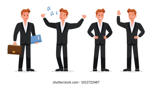 business people vector character design