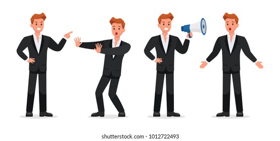 business people vector character design