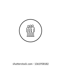 Business people vector icon