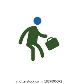 business people vector icon design template