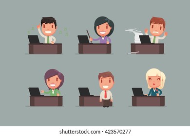 Business people vector illustration