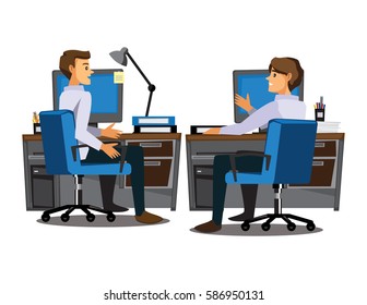 Business People ,Vector illustration cartoon character