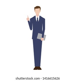 Business people. Vector illustration. Flat design.