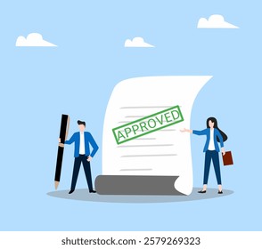 Business people vector Illustration networking website mobile app success progress startup business 