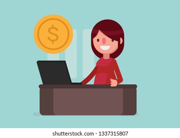 Business people vector illustrator