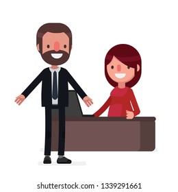 Business people vector illustrator