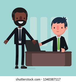 Business people vector illustrator