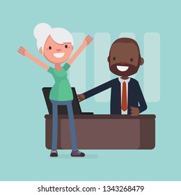 Business people vector illustrator