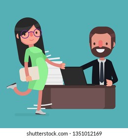 Business people vector illustrator