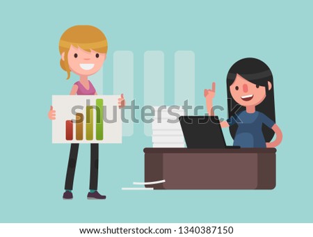Business people vector illustrator