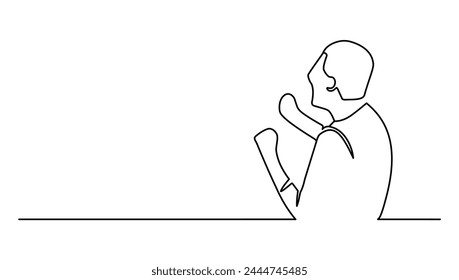 business people vector line art