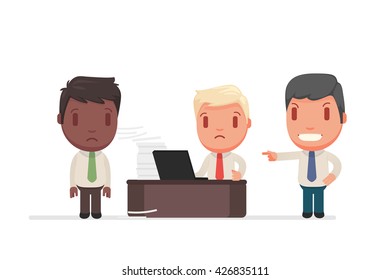 Business people vector set