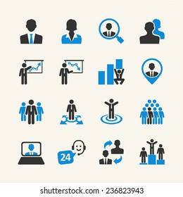 Business People - web icon collection