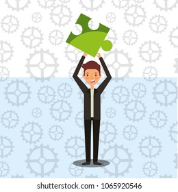 business people work