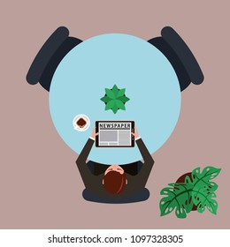 business people working