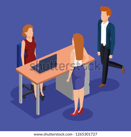 business people in the workplace
