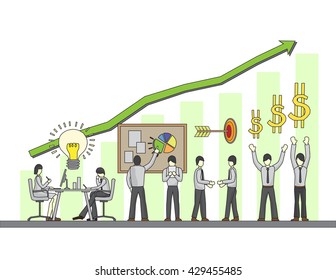 business peoples activities to success