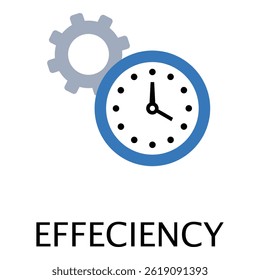 Business Performance and Efficiency vector Icon design