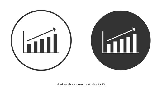 Icono de rendimiento empresarial. Perfecto para interfaces de Web y App, presentaciones, infografías