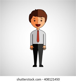 business person avatar  design 