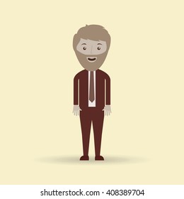 business person avatar  design 