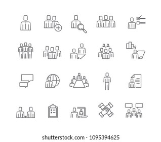 Business and Person icons set,Vector