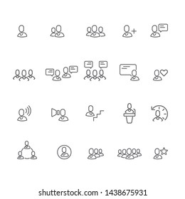 Business and Person icons set,Vector
