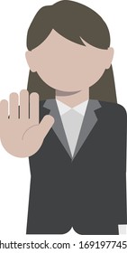 A business person who makes something stop.