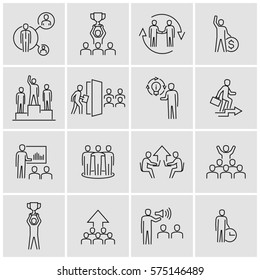 Business Personal Development Vector Icons