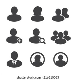 Business persons and user icon