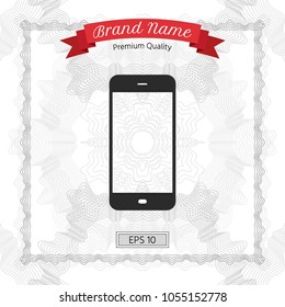 Business Phone with blank screen