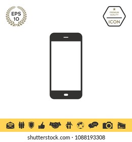Business Phone with blank screen
