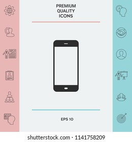 Business Phone with blank screen
