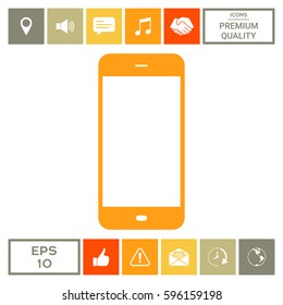 Business Phone with blank screen