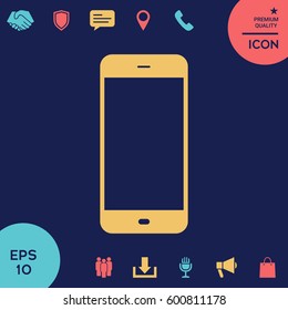 Business Phone with blank screen