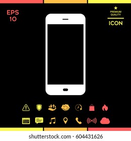 Business Phone with blank screen