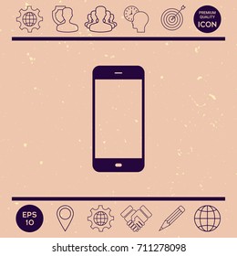 Business Phone with blank screen