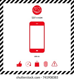 Business Phone with blank screen