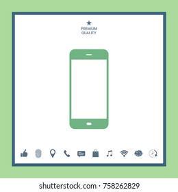 Business Phone with blank screen