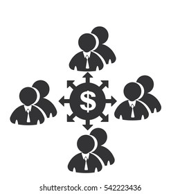 Business pictogram