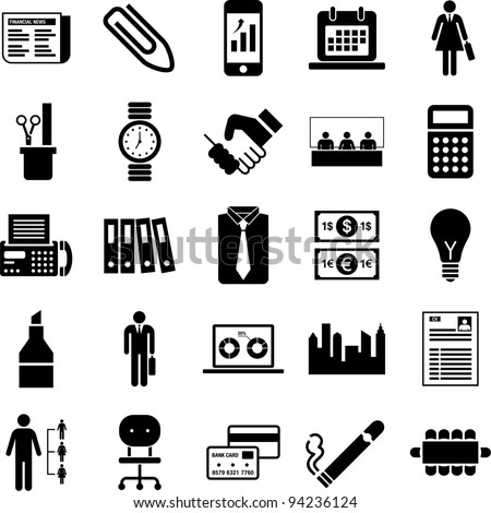 Business pictograms