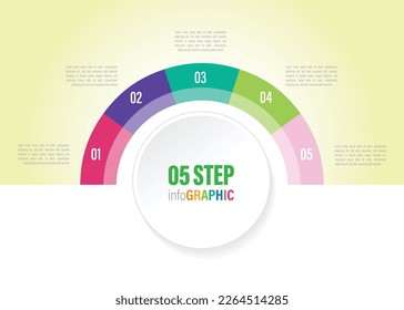 business pie chart 3 to 10 Infographics elements data element. can be used web design or presentation, illustration vector background