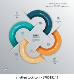 Gráfico circular de negocios para documentos e informes para documentos, informes, gráficos, infografía, plan de negocios, educación.