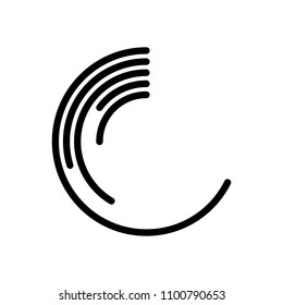Business pie chart icon